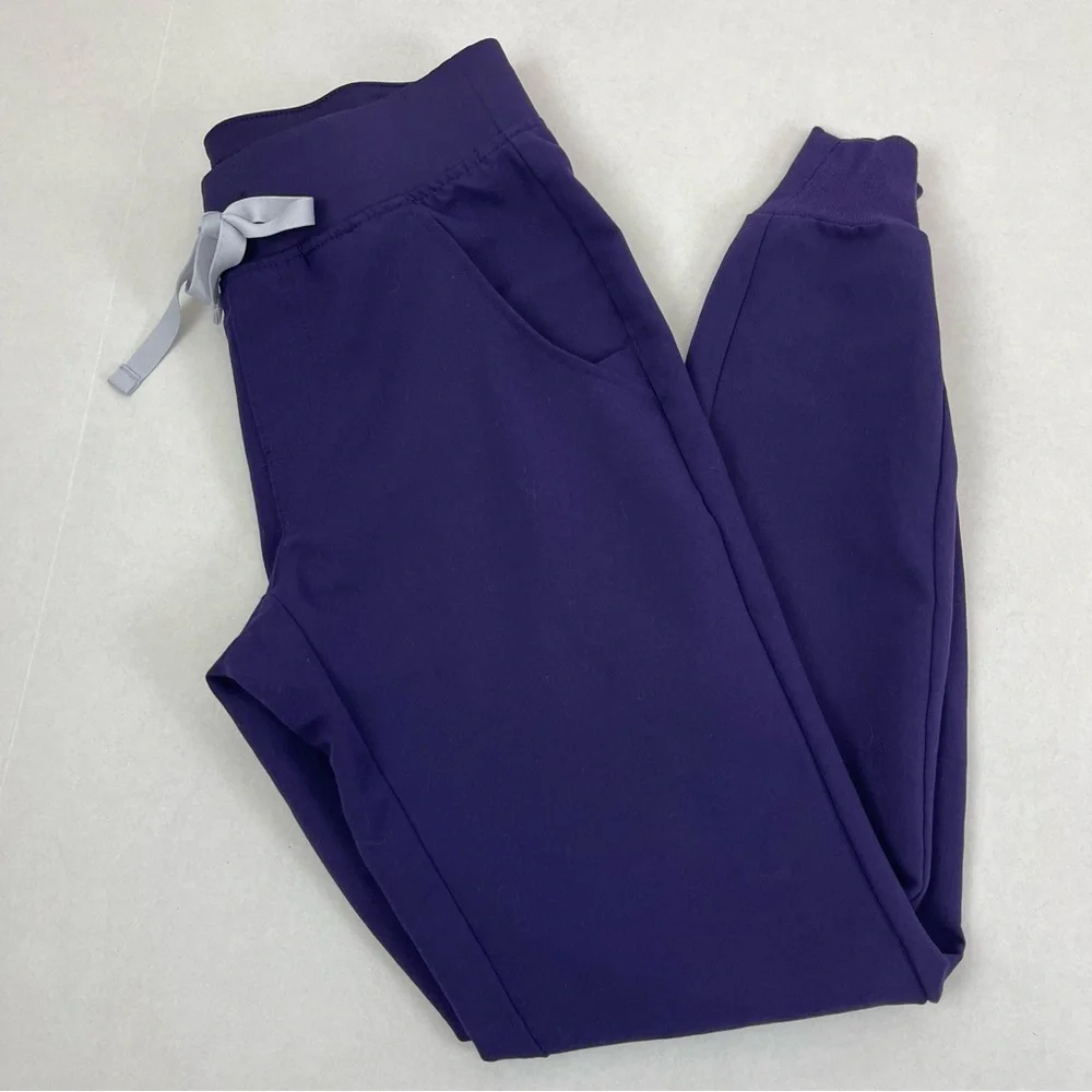 FIGS‎ Technical Collection XXS Zamora Jogger Scrub Pants Royal Blue